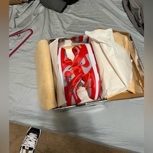 Off-White x Dunk Low 'University Red' worn 4 times great condition
